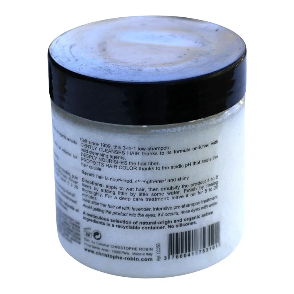 Christophe‎ Robin Cleansing Mask With Lemon 250 mL Low Shampoo New Unopened
